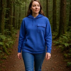 ACX Active Blue Hoodie with Front Pocket